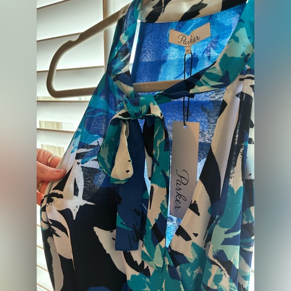 Parker floral dress size XS - Picture 5 of 10